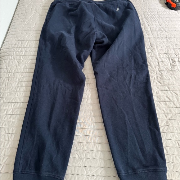 Nautica Men's navy  fleece lined Jogger  Pants Sz L - Picture 11 of 11